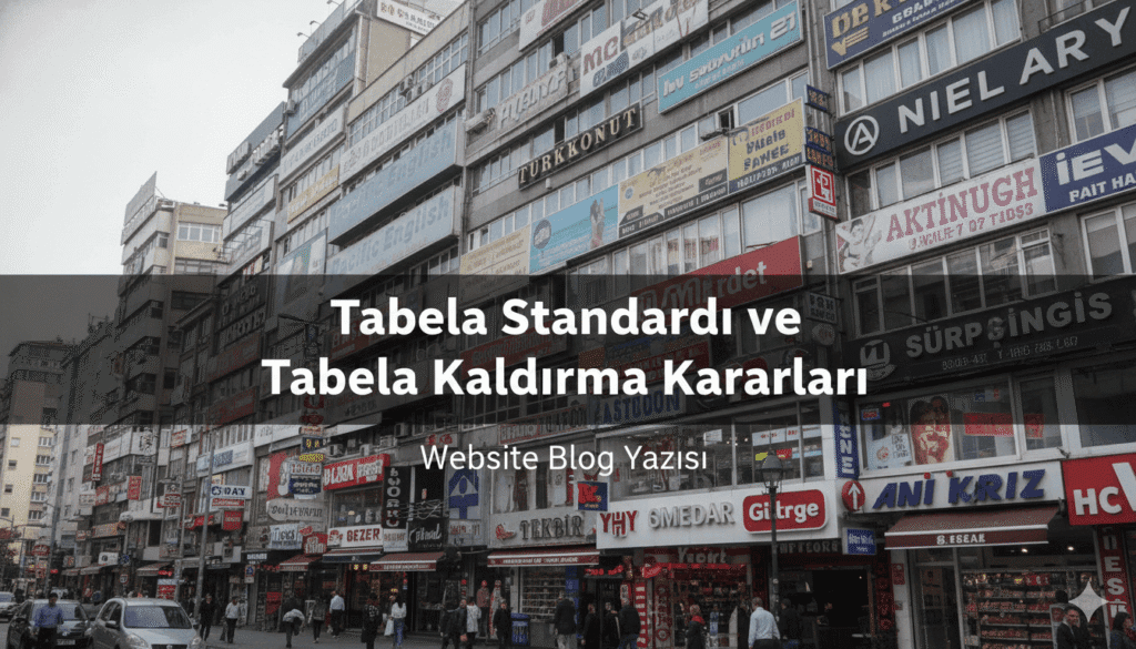 Tabela Kaldırma Kararı ve İptal Davası