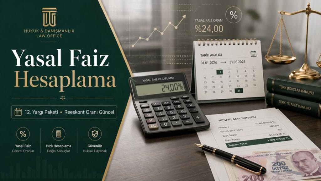 Yasal Faiz Hesaplama Aracı